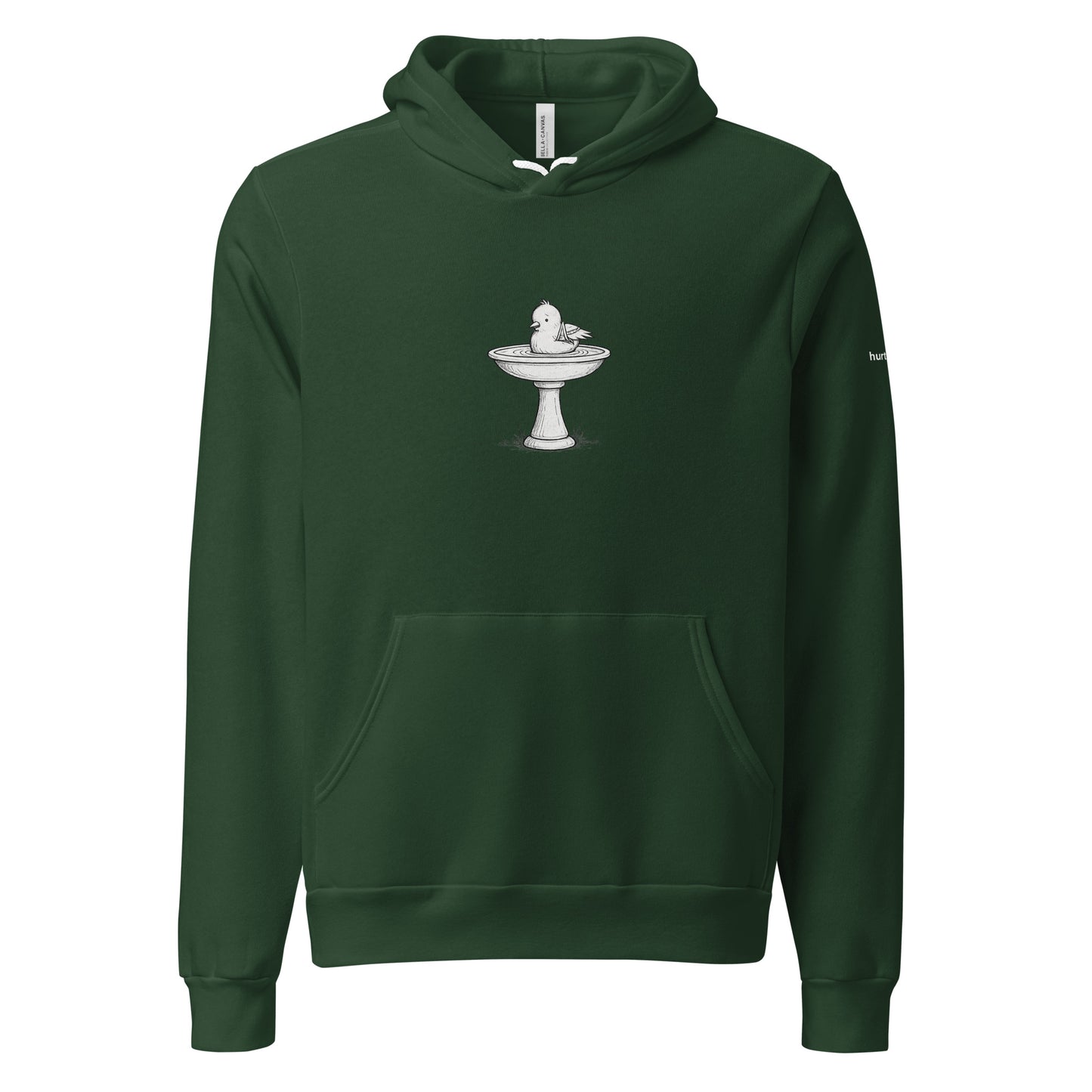 hurt bird bath hoodie