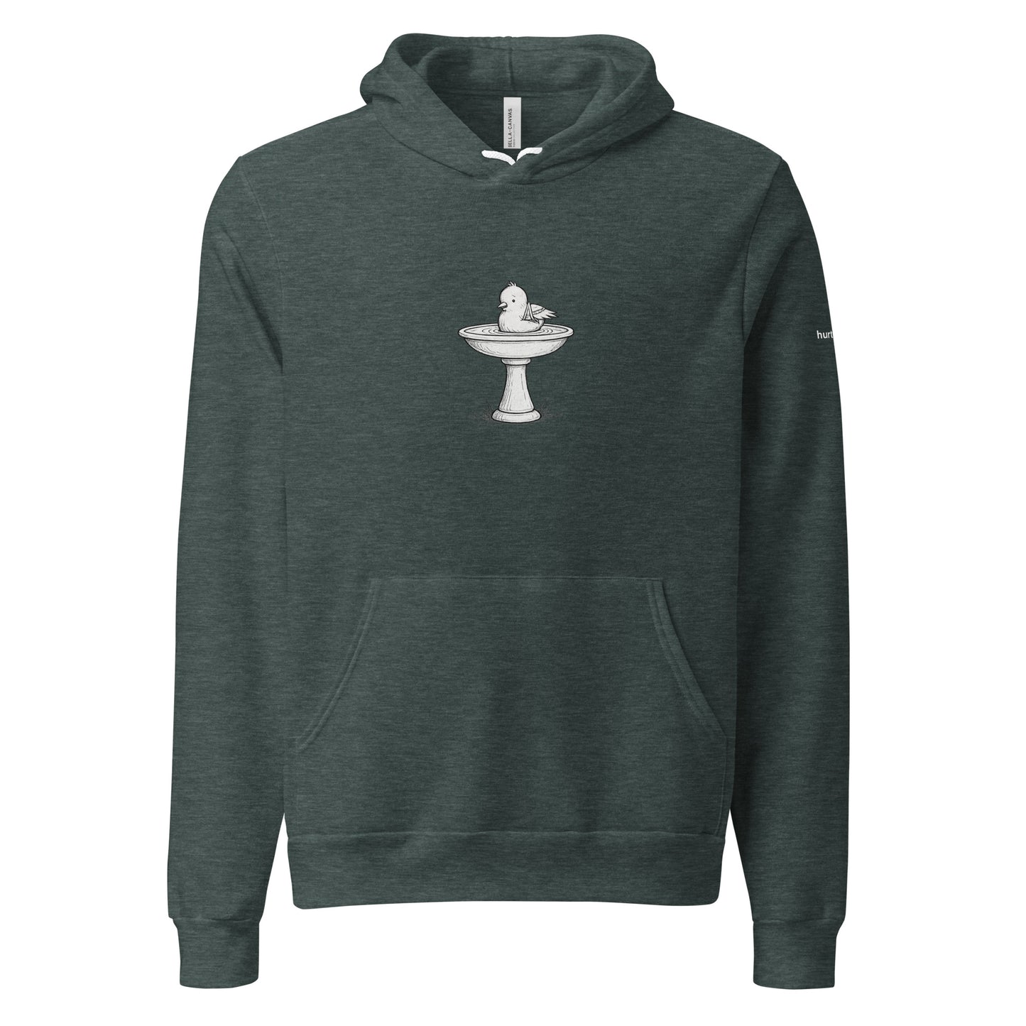 hurt bird bath hoodie