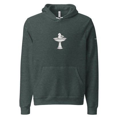hurt bird bath hoodie