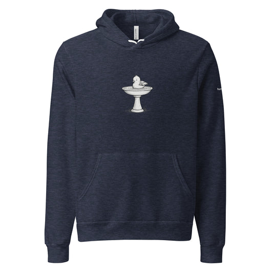 hurt bird bath hoodie