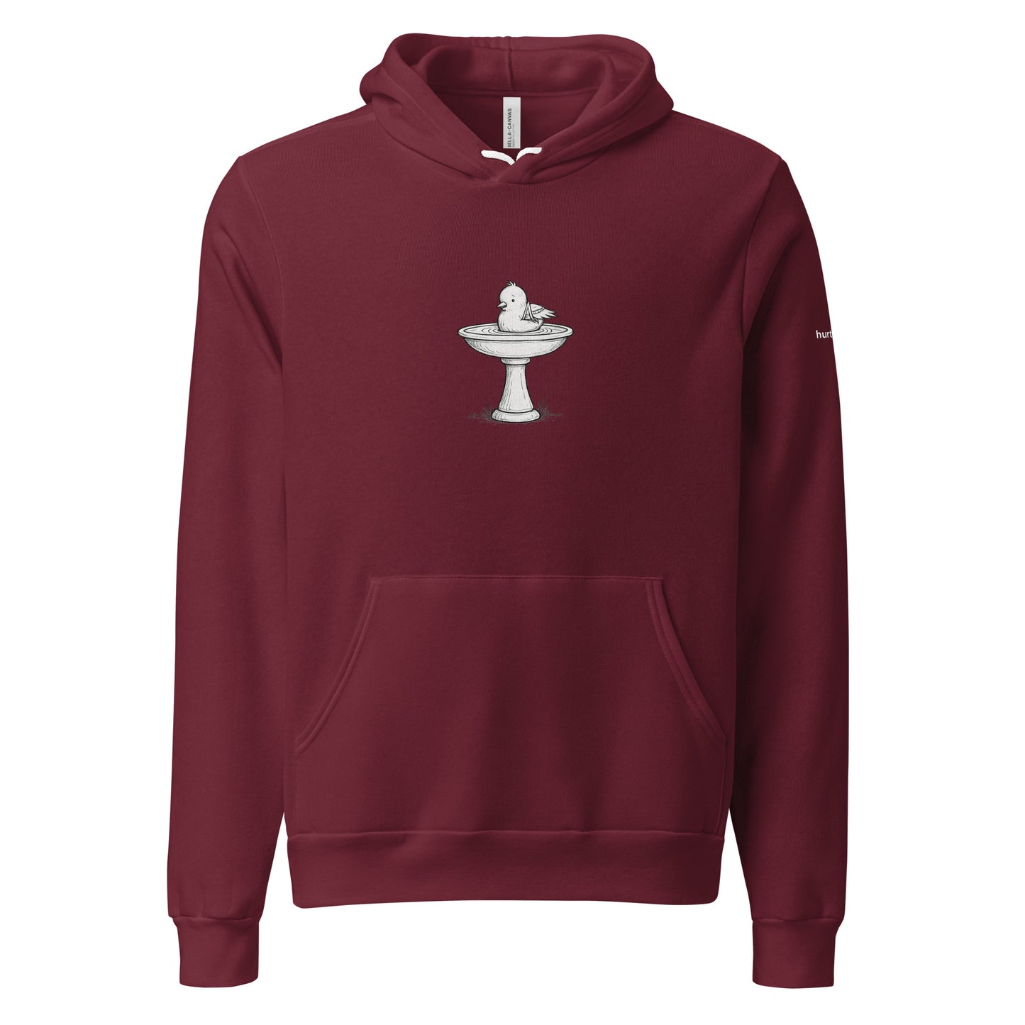 hurt bird bath hoodie
