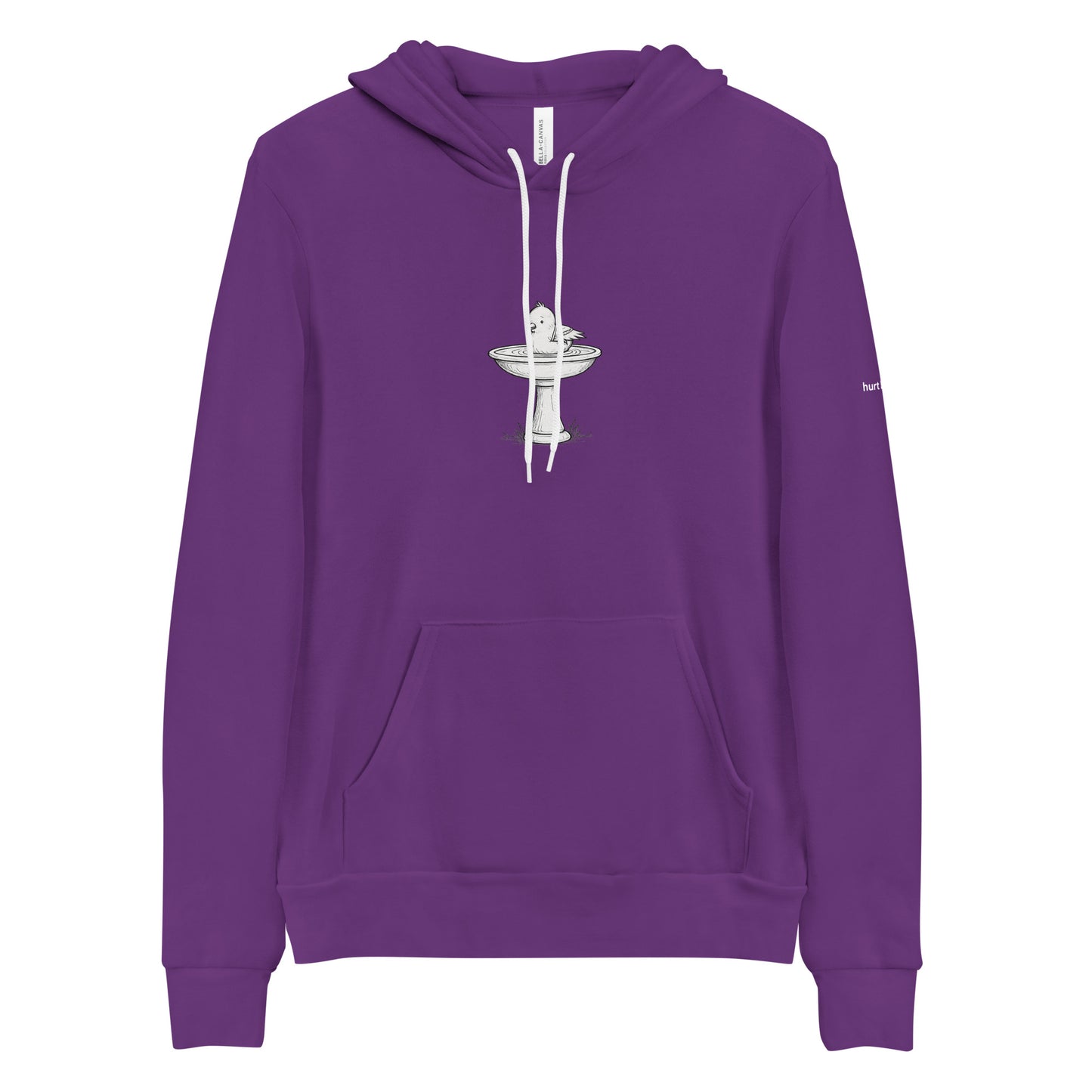 hurt bird bath hoodie